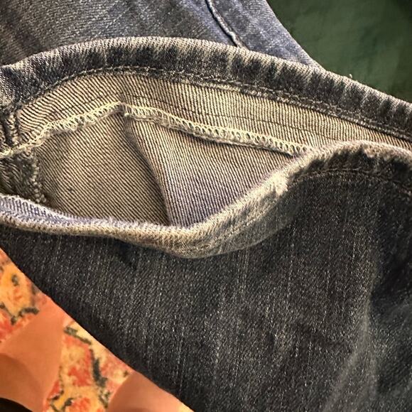 7 For All Mankind Standard Button Fly Straight Leg Women's Jeans 38 7FAM - Picture 8 of 10